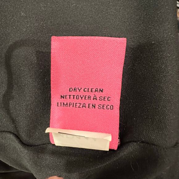 Betsey Johnson Retro V-Neck Floral High Low Dress Size 6 Bold Vintage Chic Party - Picture 10 of 11